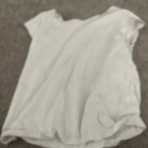 White Short Sleeve Top